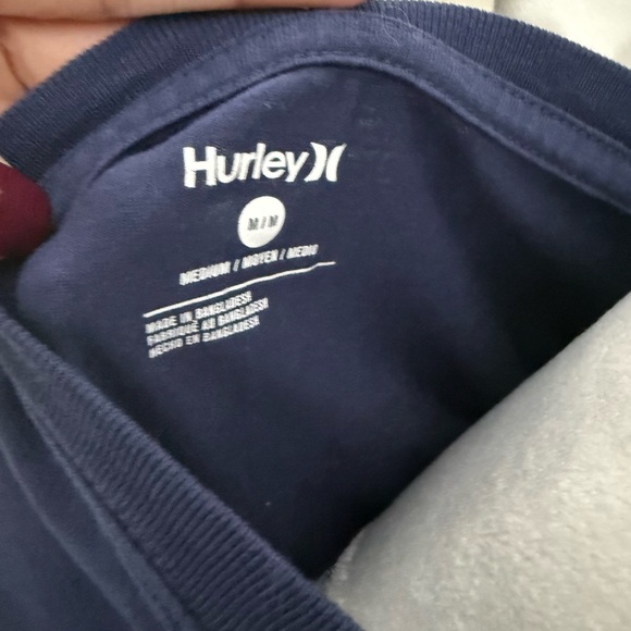Hurley Men's Classic Navy Tee - Picture 5 of 6